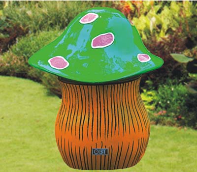 高品質玻璃鋼草坪音箱 OBT-1801E