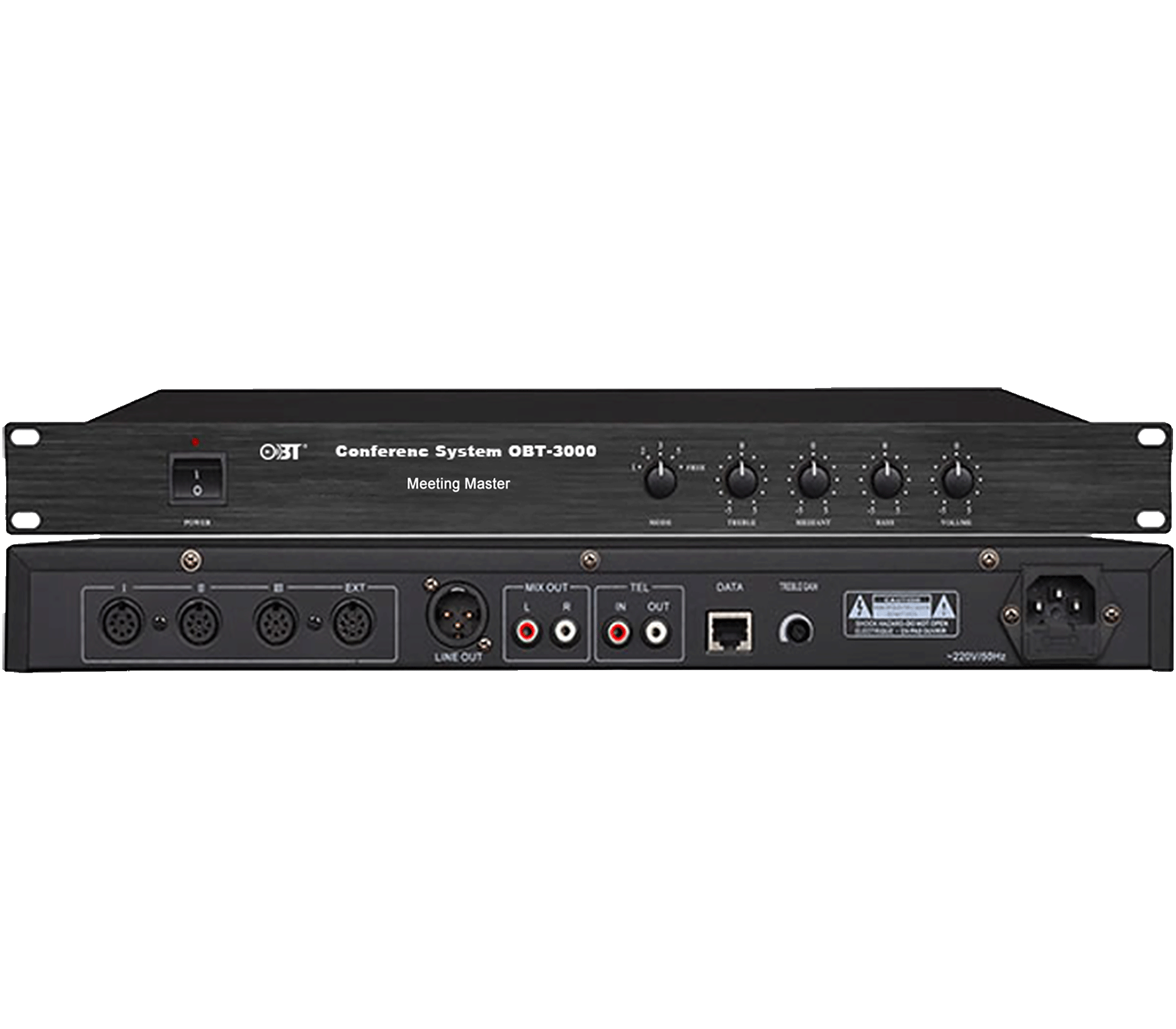 數顯會議討論/表決主控機 OBT-6000