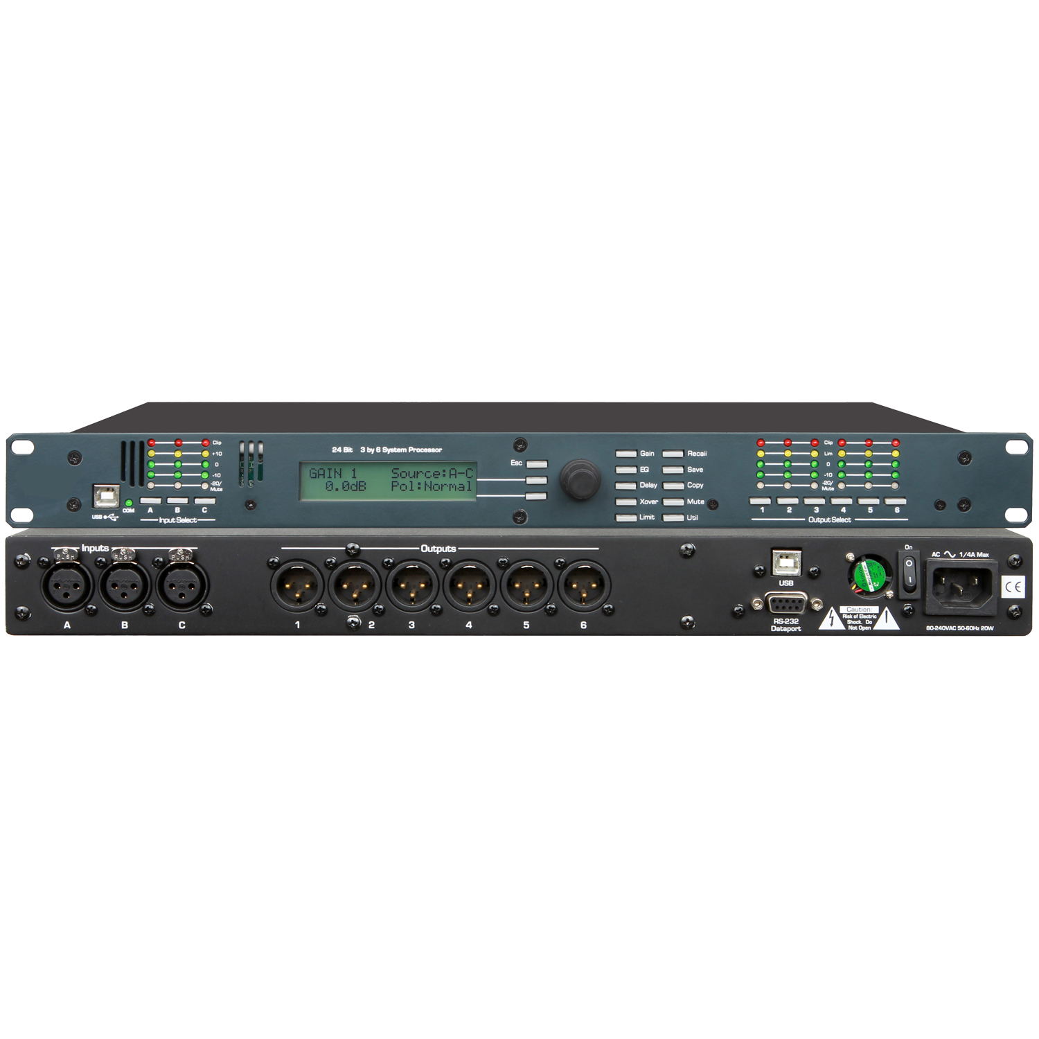 專業音頻處理器 OBT-3.6SP