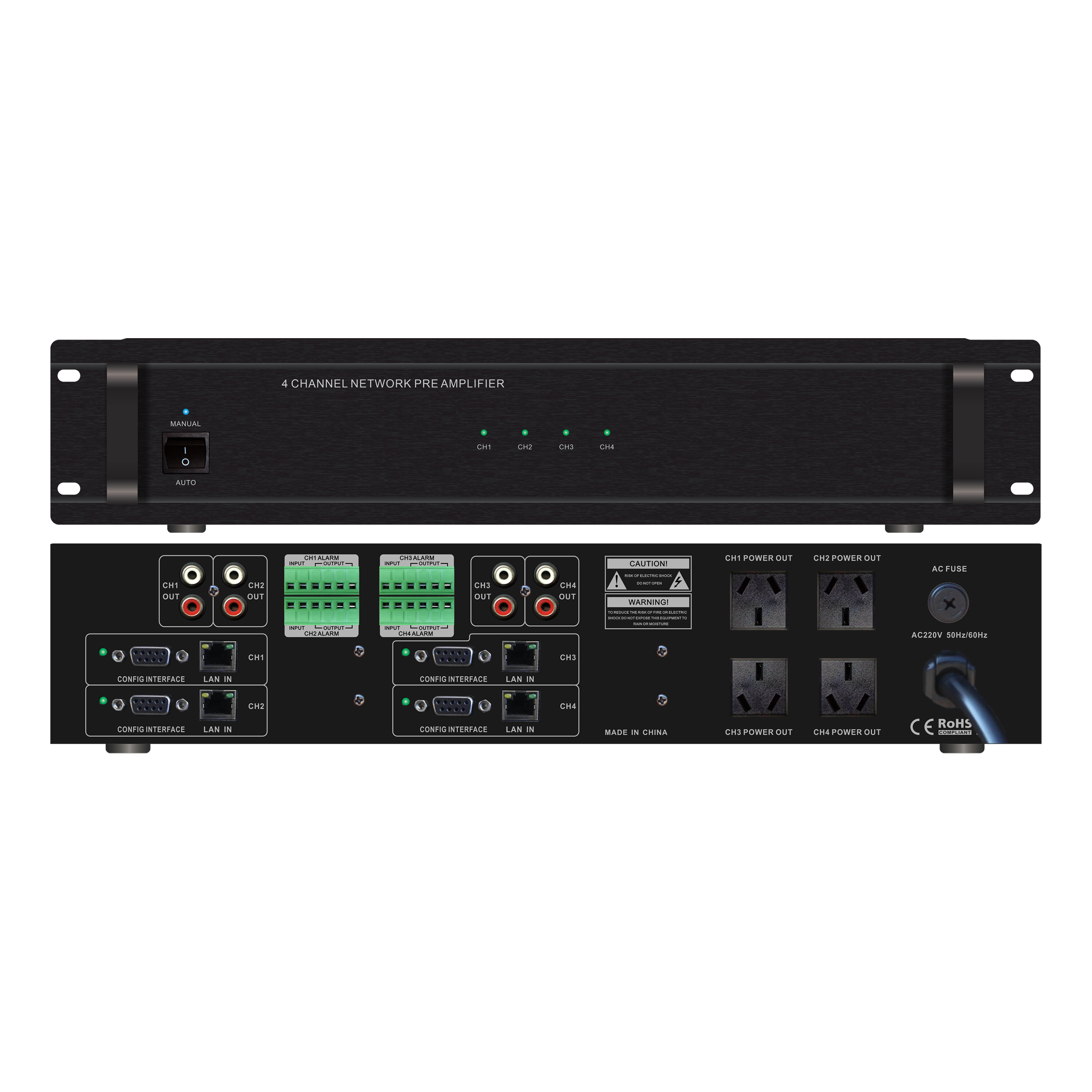 四通道網(wǎng)絡(luò)解碼器 OBT-9928-4