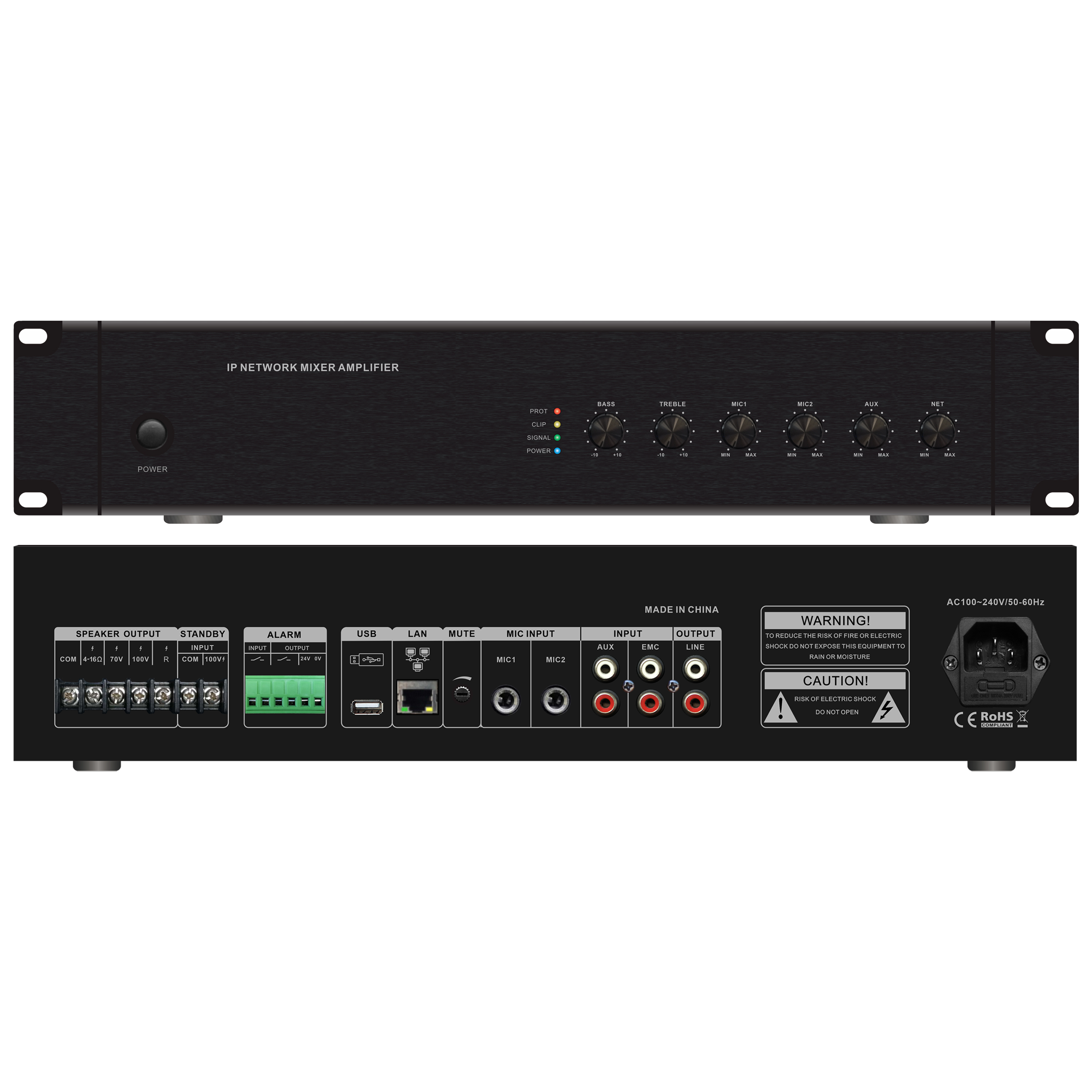 350W多功能網(wǎng)絡(luò)功放 OBT-NP6350C