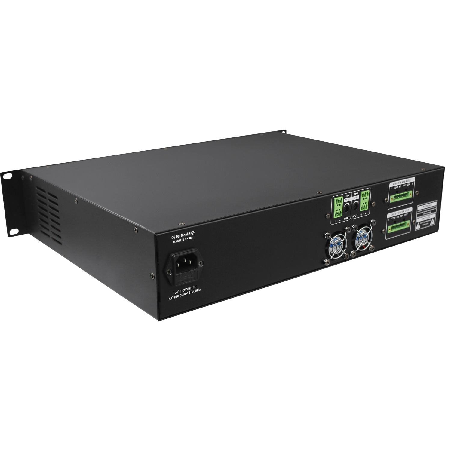 2通道純后級功放 OBT-7212