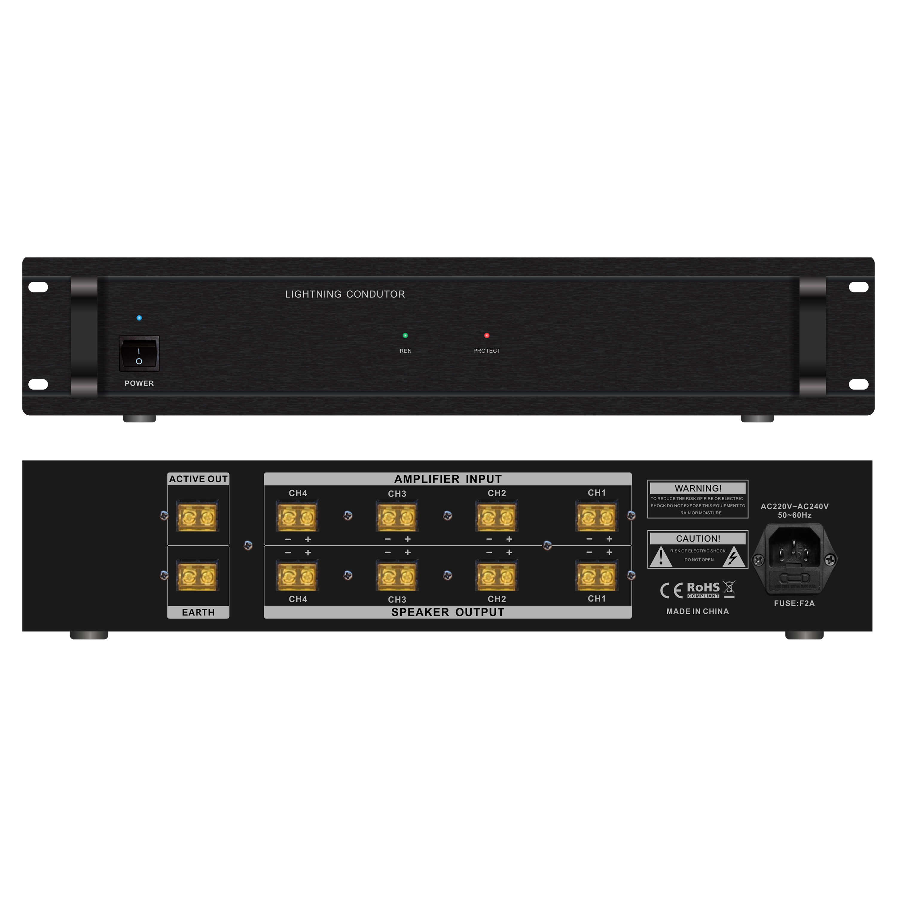 4路廣播避雷器 OBT-8425